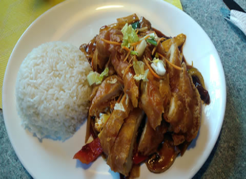 knusprige ente